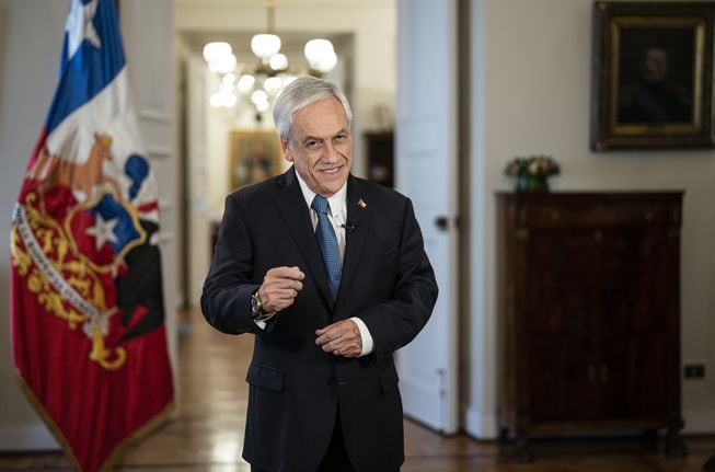 Sebastián Piñera fin de año. Foto: Presidencia de Chile