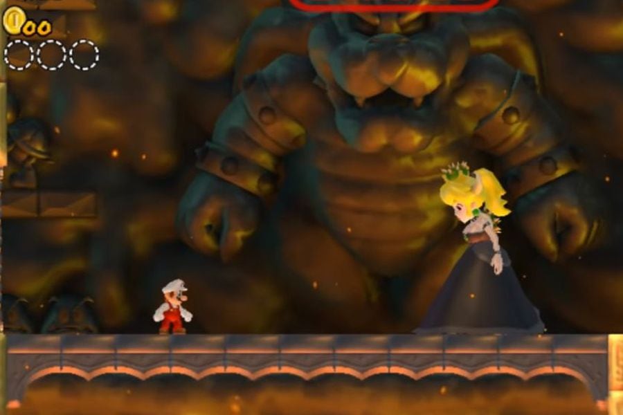 Recrean a Bowsette como un jefe de New Super Mario Bros Wii - La
