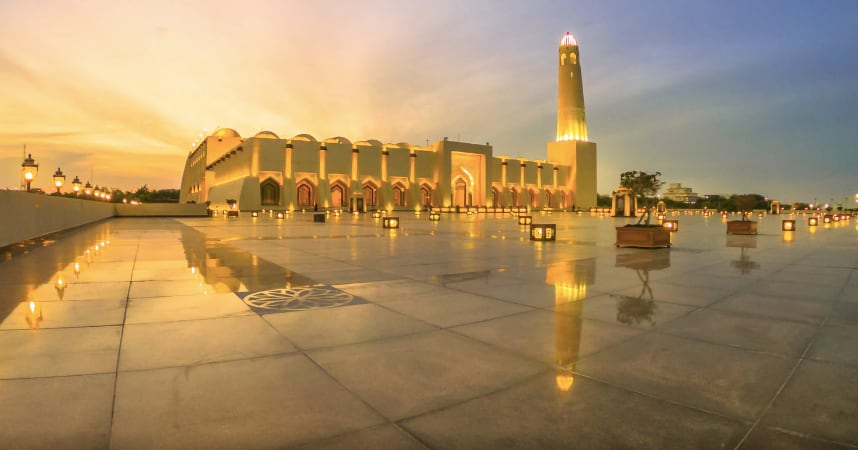 mezquita en qatar