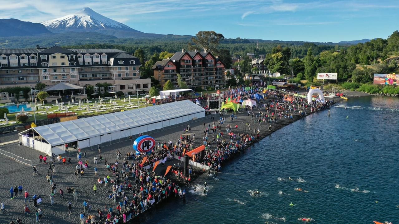 PUCON: Drone: Herbalife IRONMAN 70.3 Pucon 2019