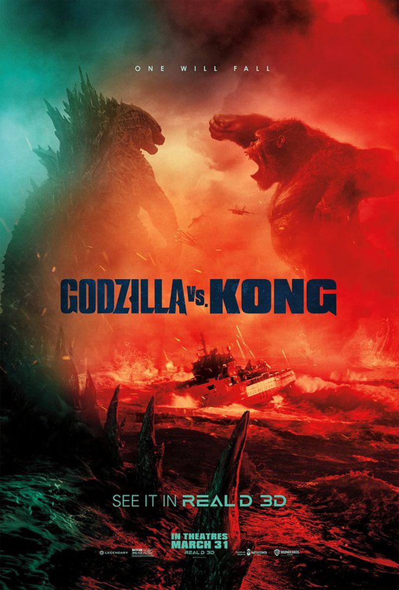 Los nuevos pósters de Godzilla vs Kong prometen que “uno caerá”