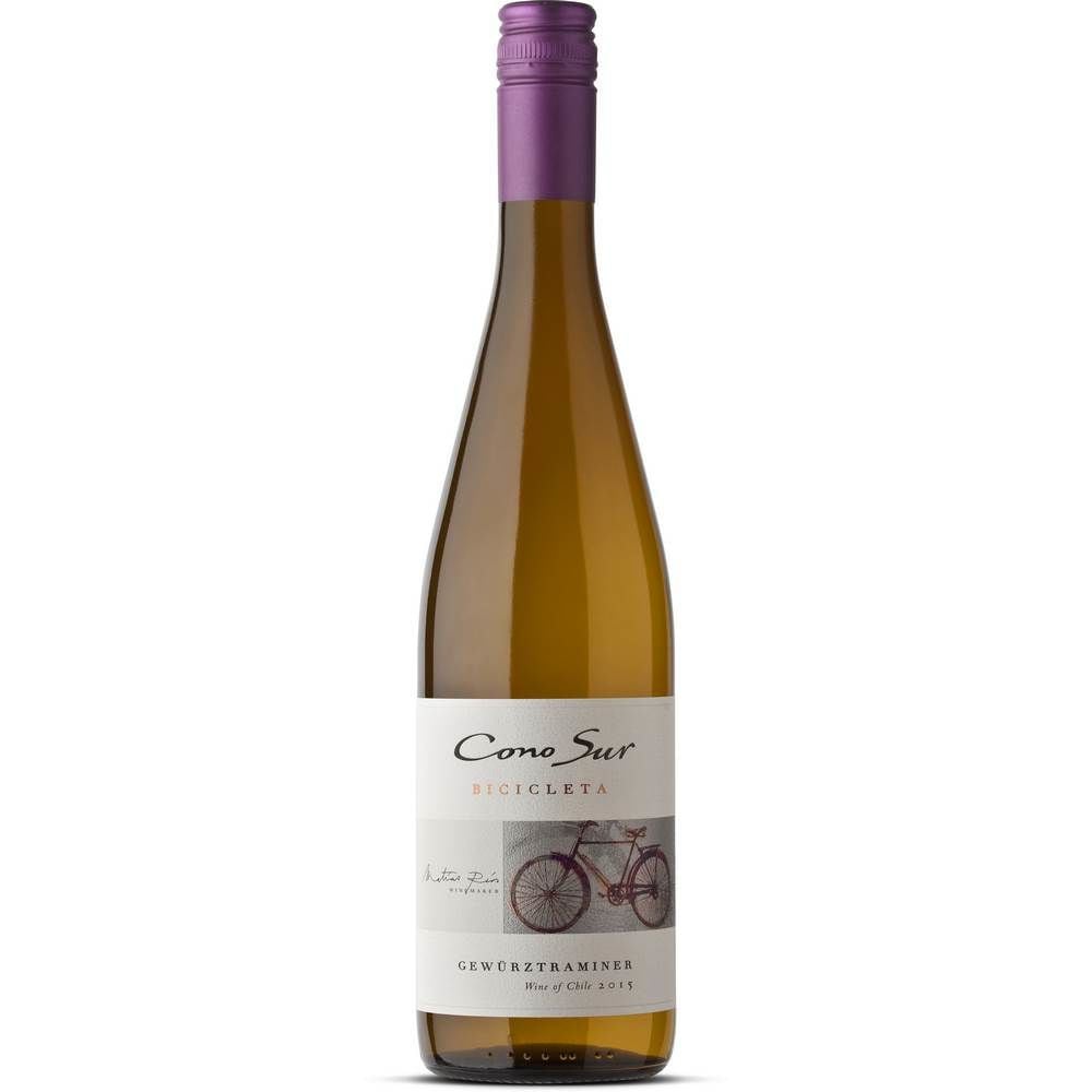 vino gewürztraminer cono sur bicicleta