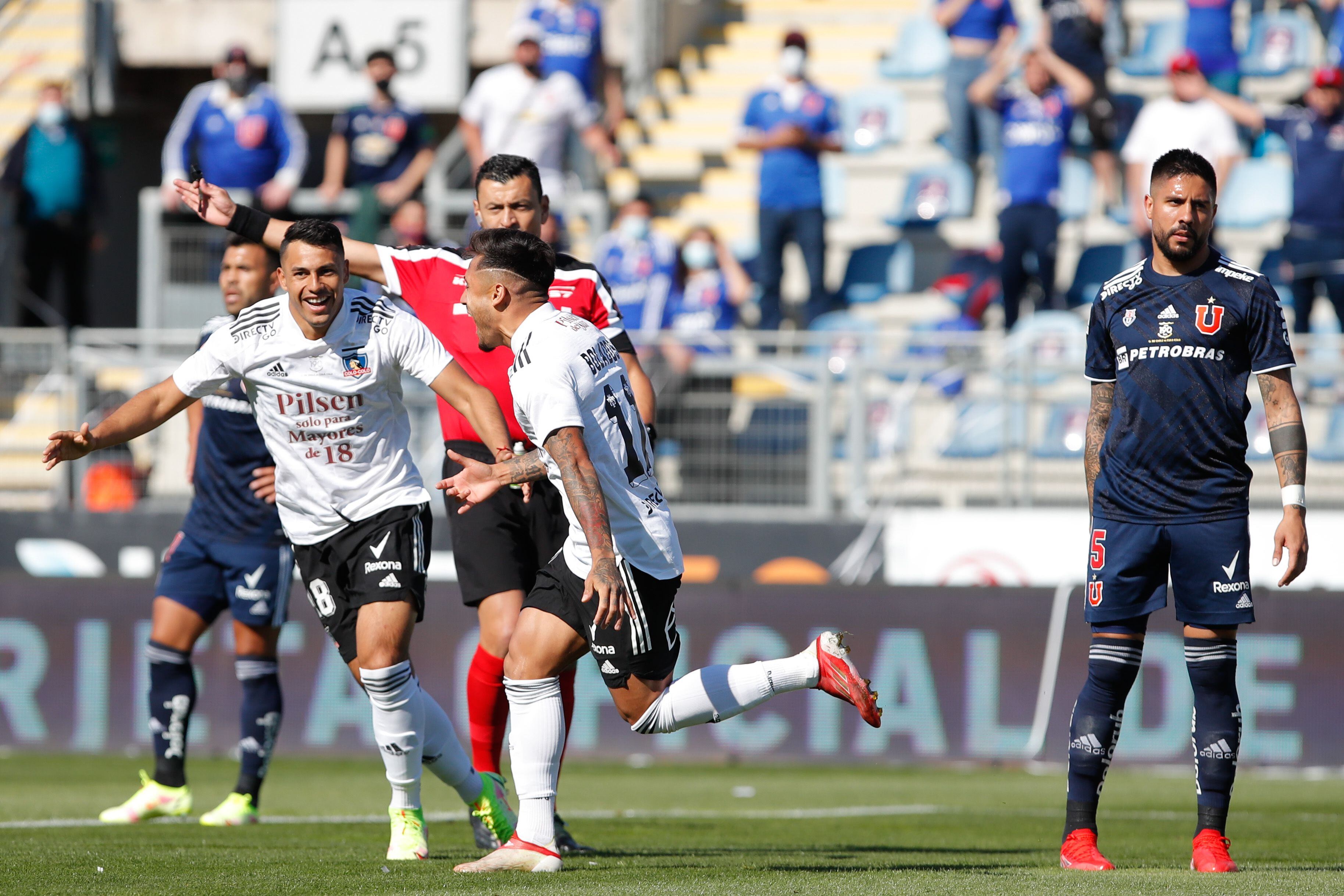 Minuto A Minuto Colo Colo Se Impone Ante La U En Rancagua En El Superclasico 190 La Tercera