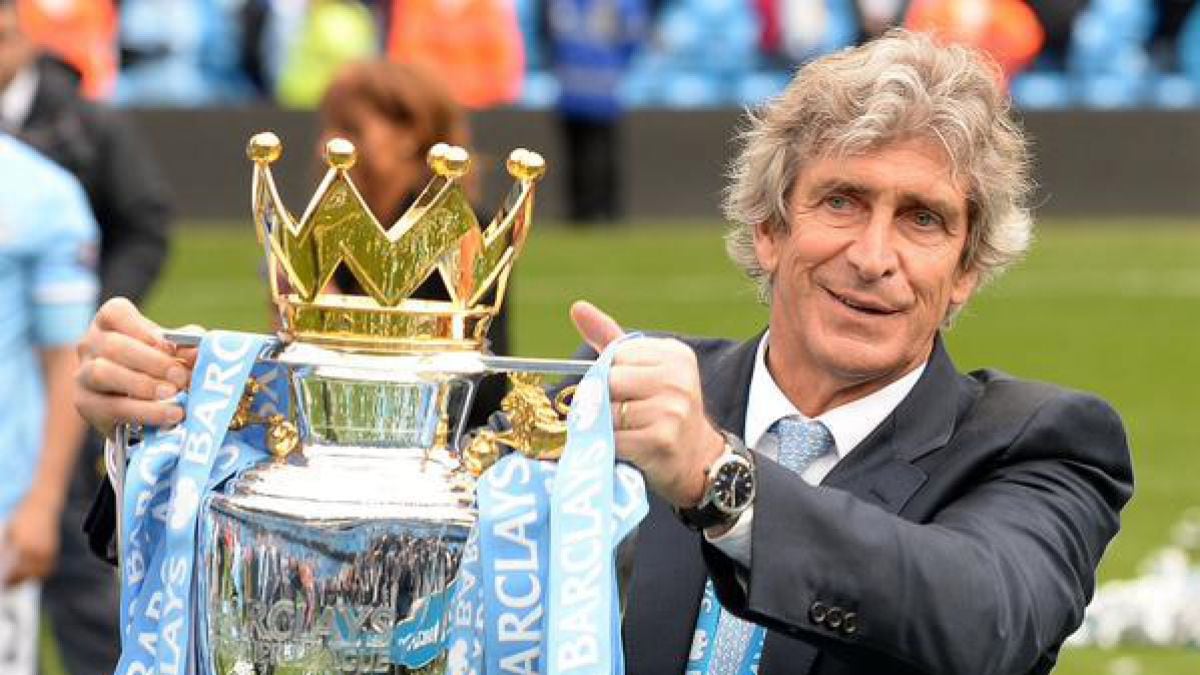 Manuel Pellegrini, Manchester City campeón de la Premier League