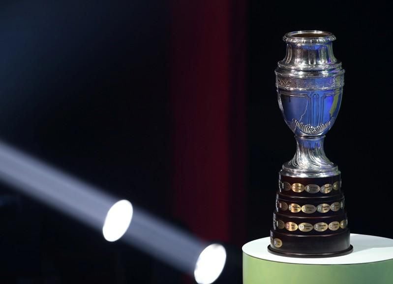 El trofeo de la Copa América. FOTO: Reuters.