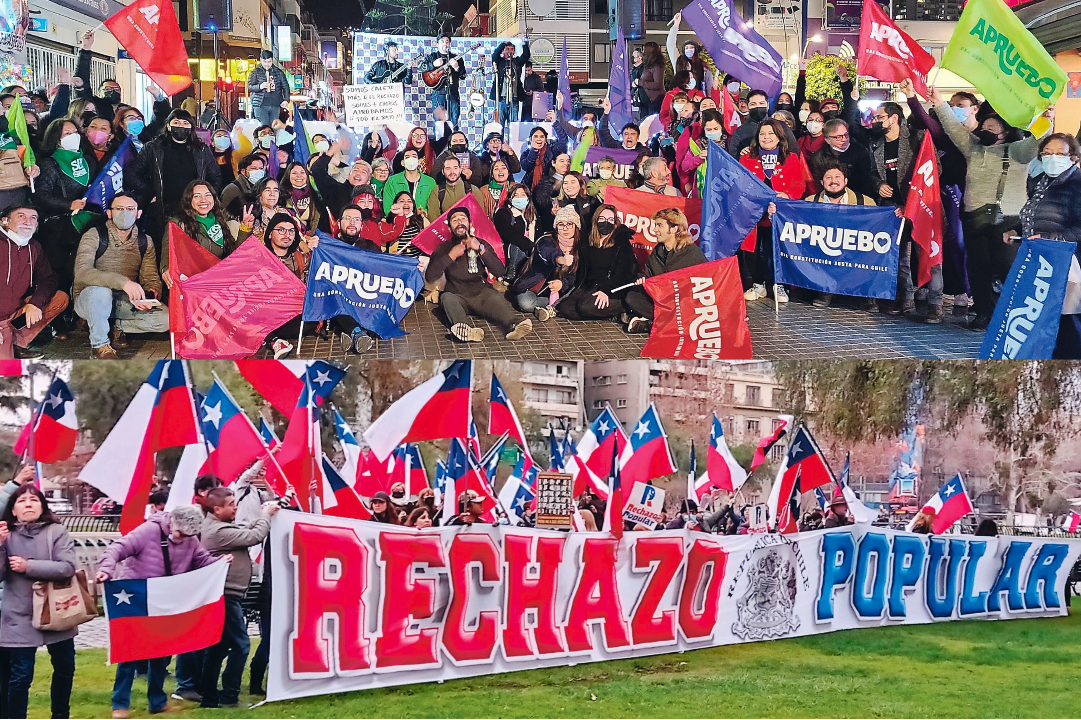 Campañas Apruebo Rechazo