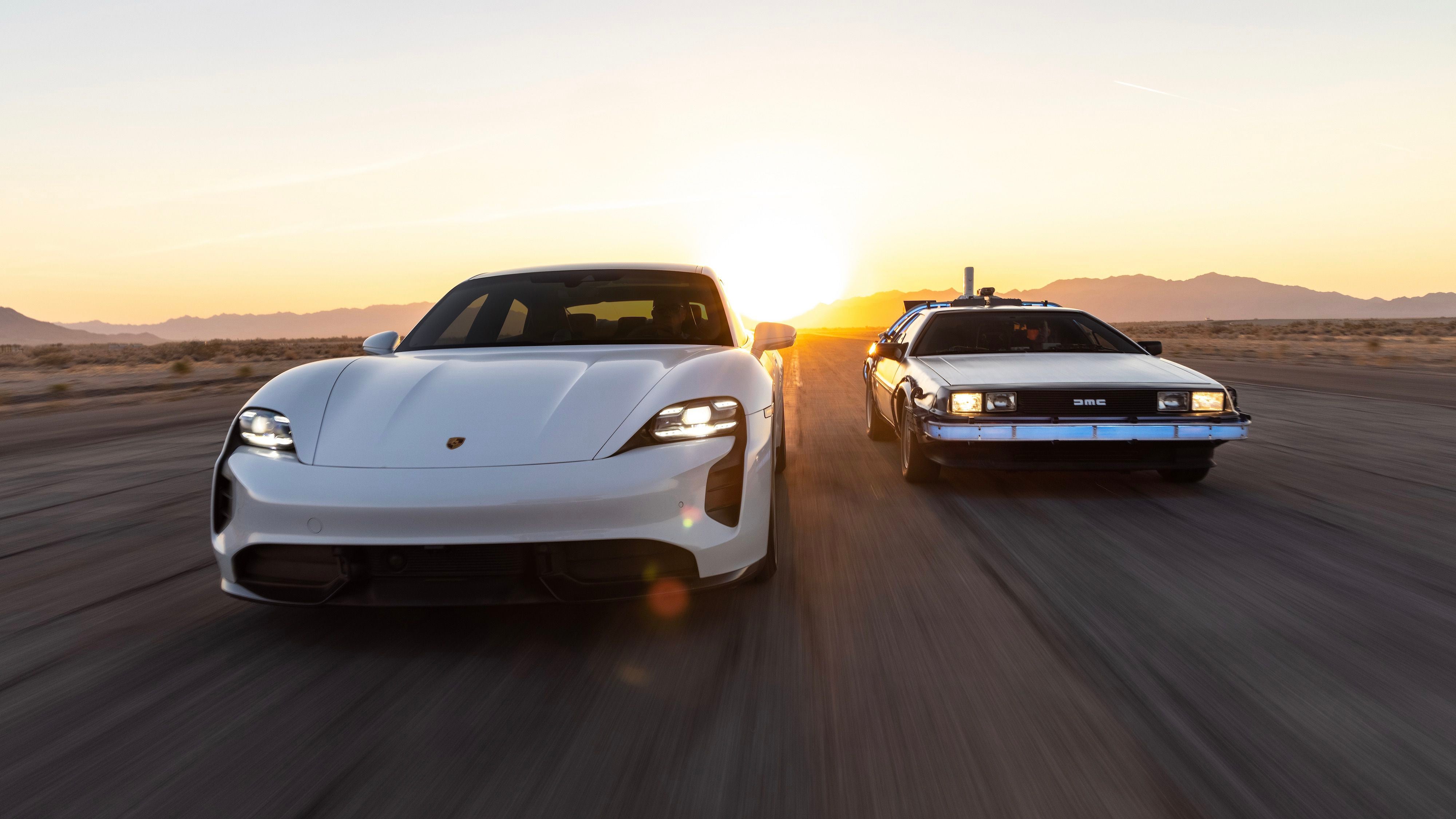 Porsche Taycan Volver al Futuro