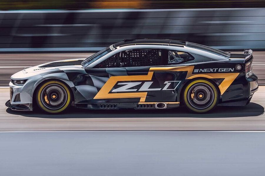 Chevrolet presenta el nuevo Camaro ZL1 para la serie NASCAR - La Tercera