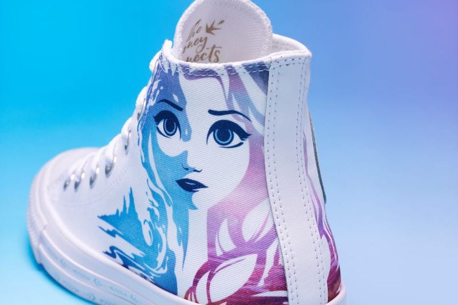 Túnica promesa ambiente Converse lanzará una línea de zapatillas de Frozen - La Tercera