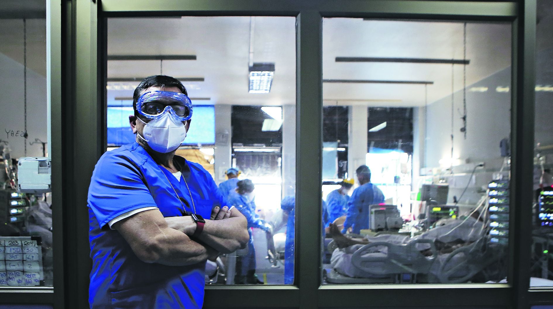 Osvaldo Garay, jefe de la UCI del Hospital Carlos Van Buren de Valparaíso.