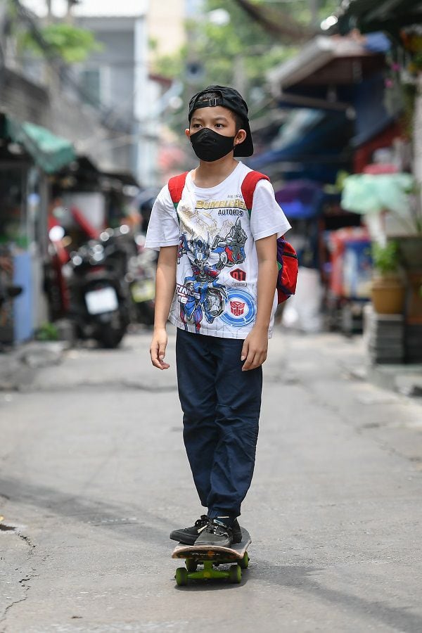 Daily Life Amid Coronavirus (COVID-19) Crisis in Bangkok, Thailand