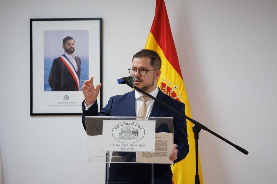 El embajador de Chile en España, Javier Velasco Villegas