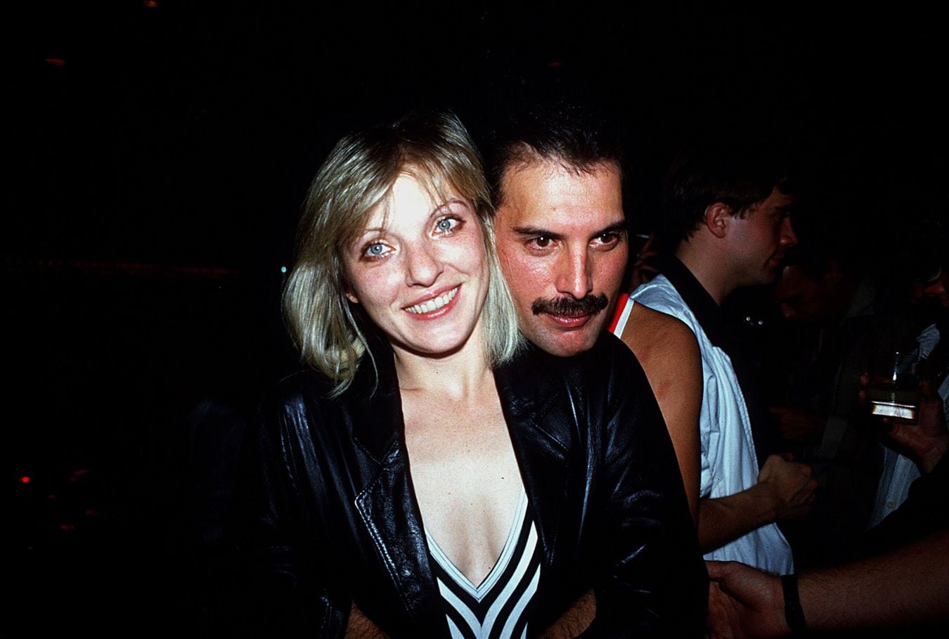 Mary Austin y Fredie Mercury