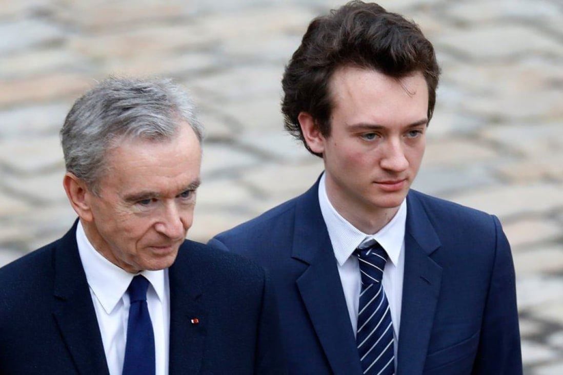 Bernard Arnault y Frédéric Arnault