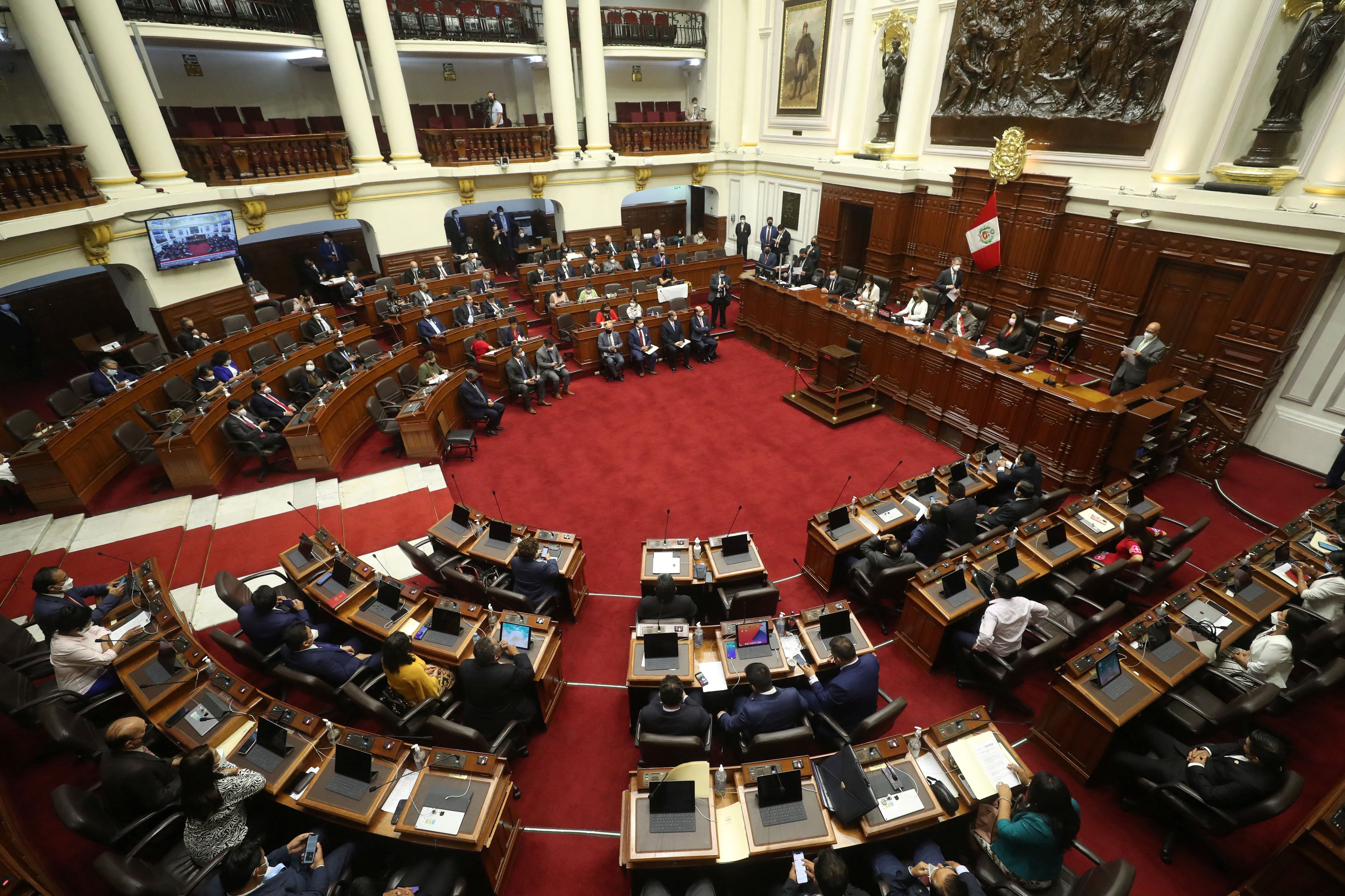 Peru's Congress debates impeachment process against President Castillo