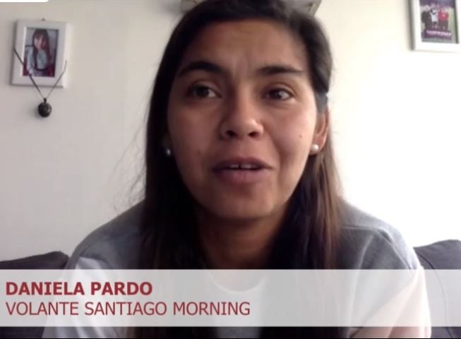 La mediocampista Daniela Pardo, una de las figuras históricas de Las Rojas.