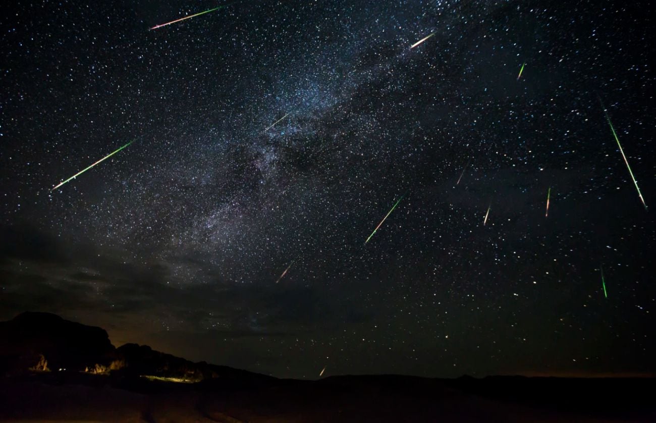 Lluvia de meteoritos