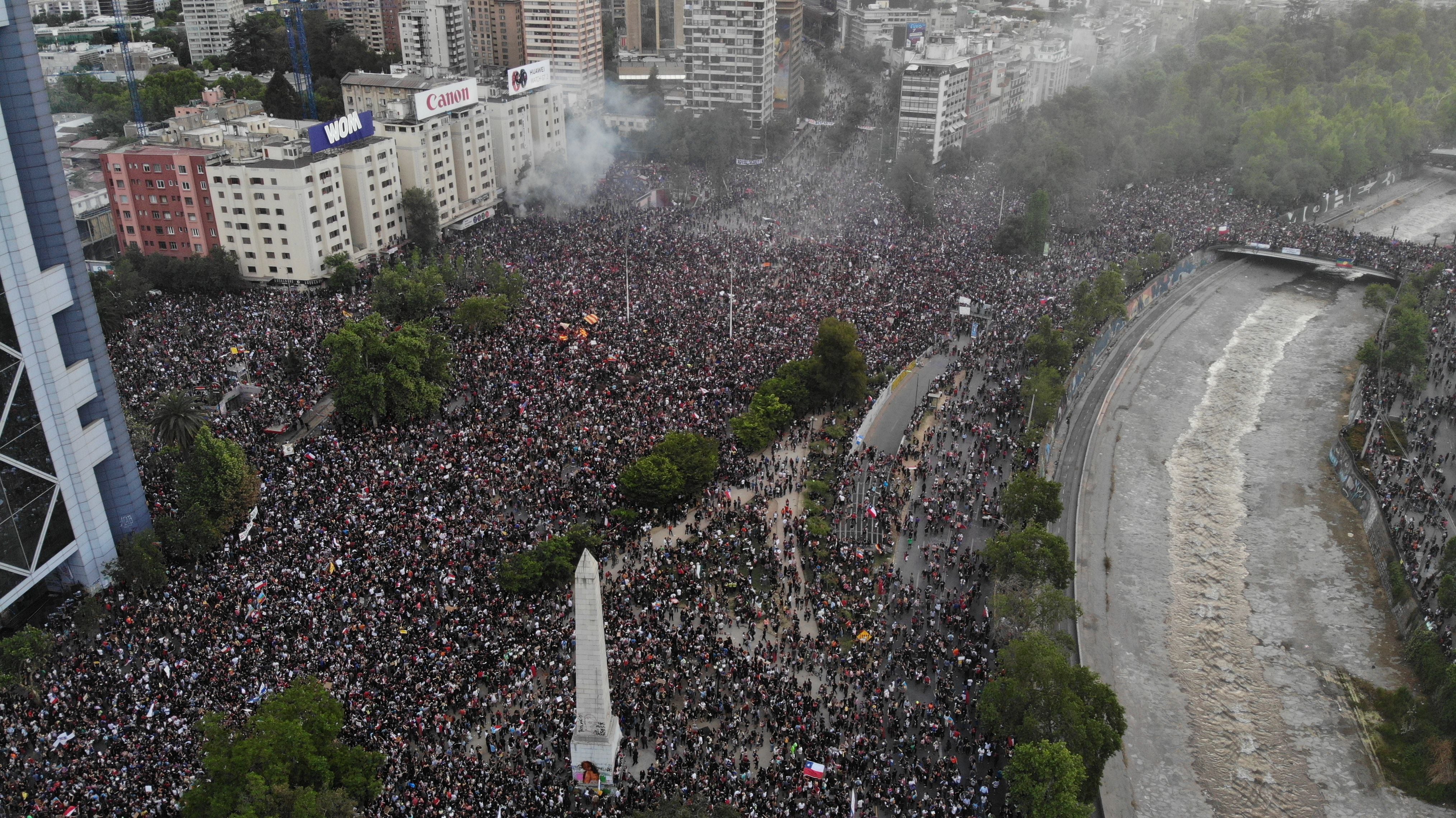 MANIFESTACIONES EN PLAZA ITALIA
MARCHA HISTORICA