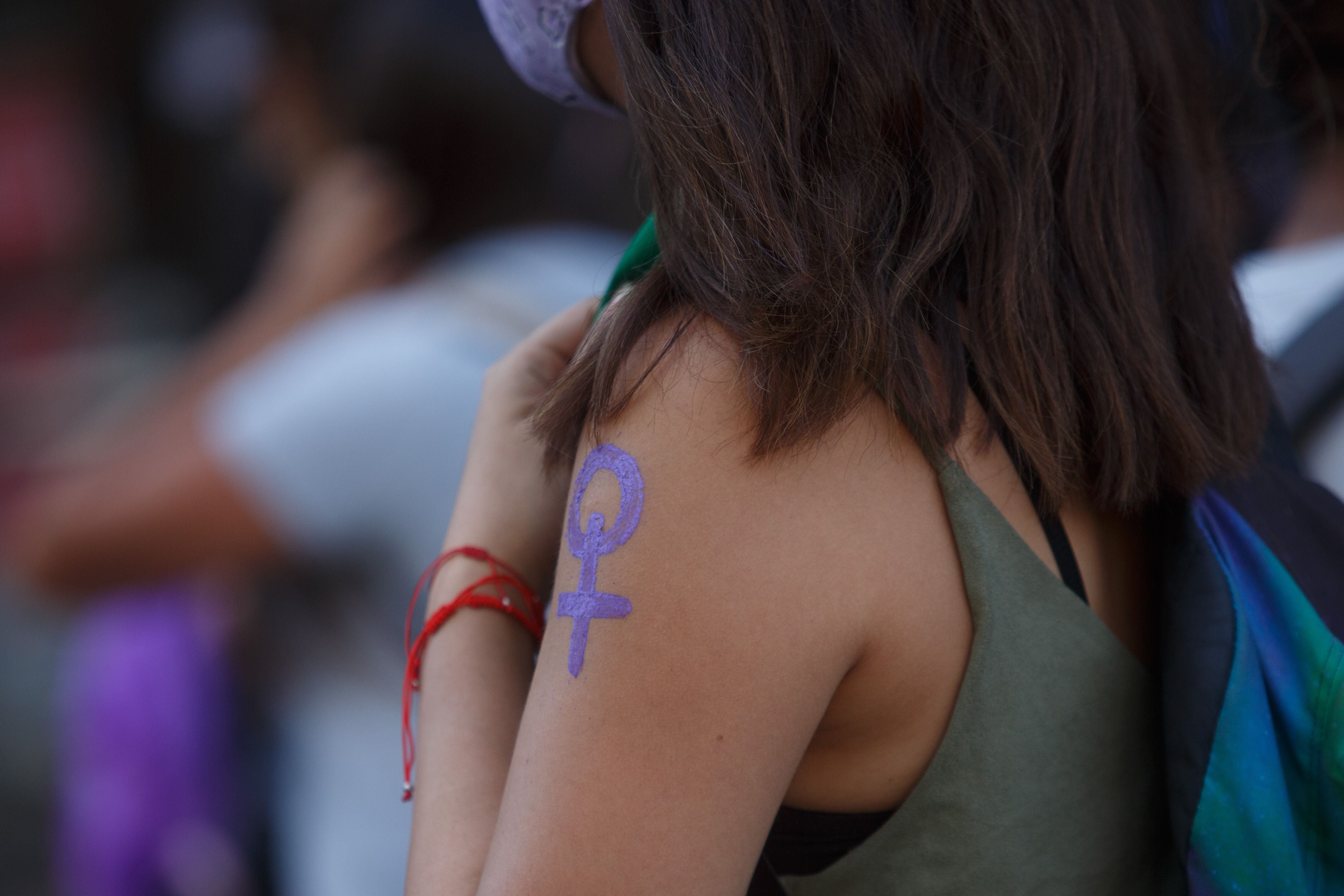 Día Internacional de La Mujer 8M en Santiago