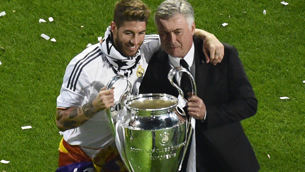 Ramos y Ancelotti