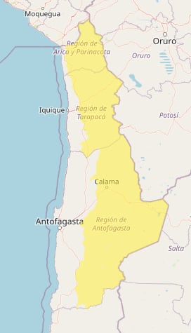 mapa precipitaciones