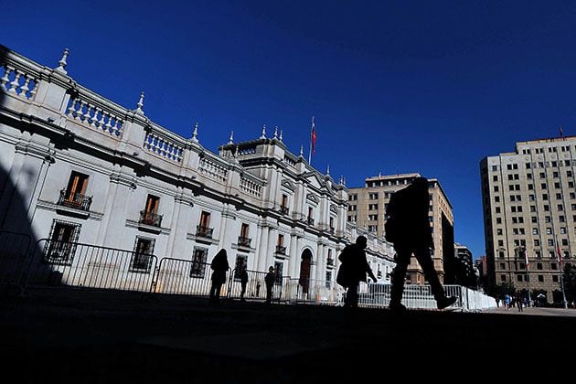 La Moneda y Ministerio de Hacienda