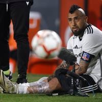 “Sentí un piedrazo”: los alcances del desgarro que pone en duda a Arturo Vidal para el Superclásico y la Copa Libertadores