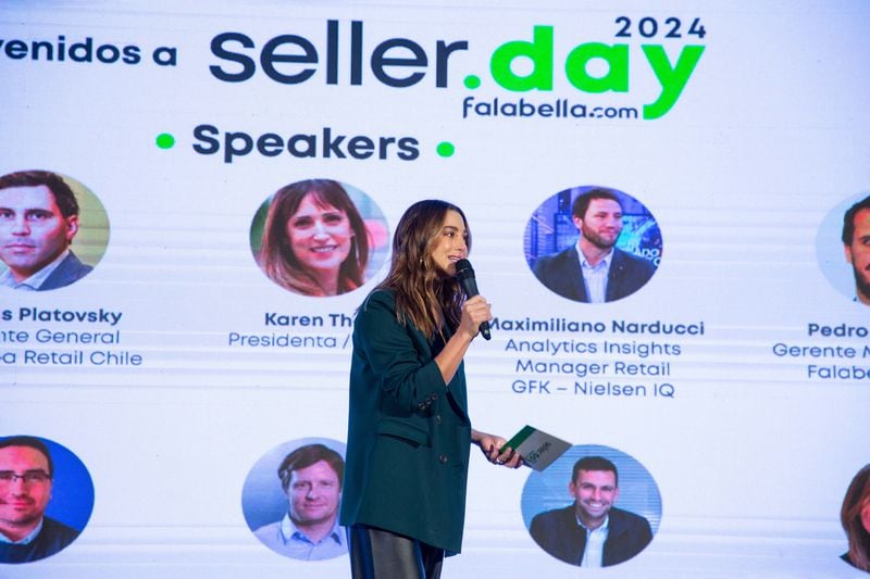 Isidora Ureta, presentadora Seller Day 2024.