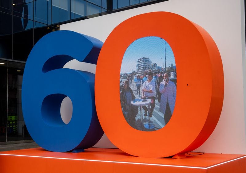 Entel 60 años.