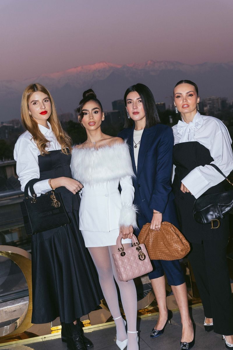 Vanessa Domínguez, Anahí Zambrano, María José Aravena y Carol Reali.