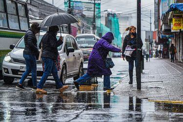 Chubascos En Santiago Ponen Fin Al Otono Mas Seco De La Historia La Tercera