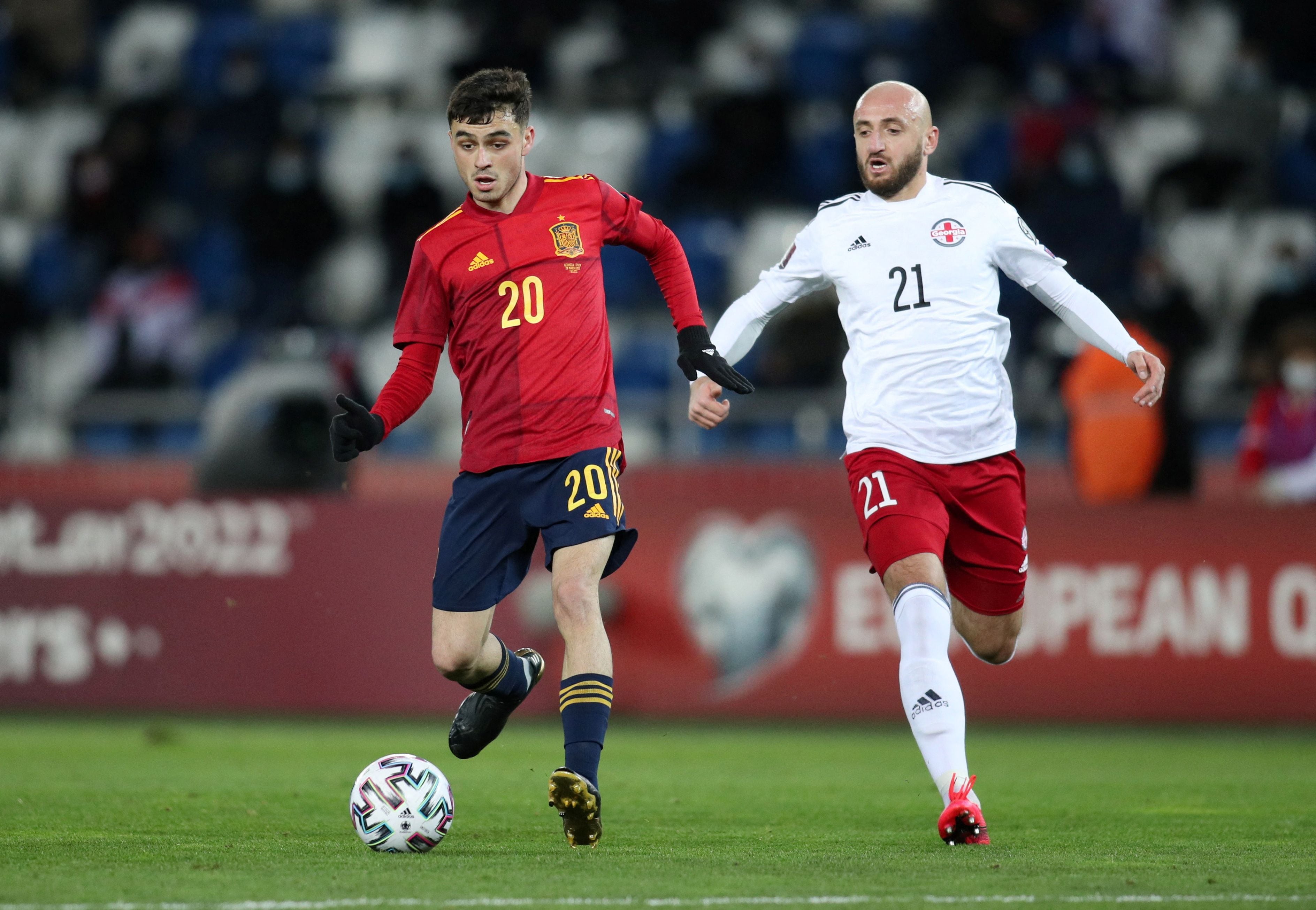 FILE PHOTO: World Cup Qualifiers Europe - Group B - Georgia v Spain