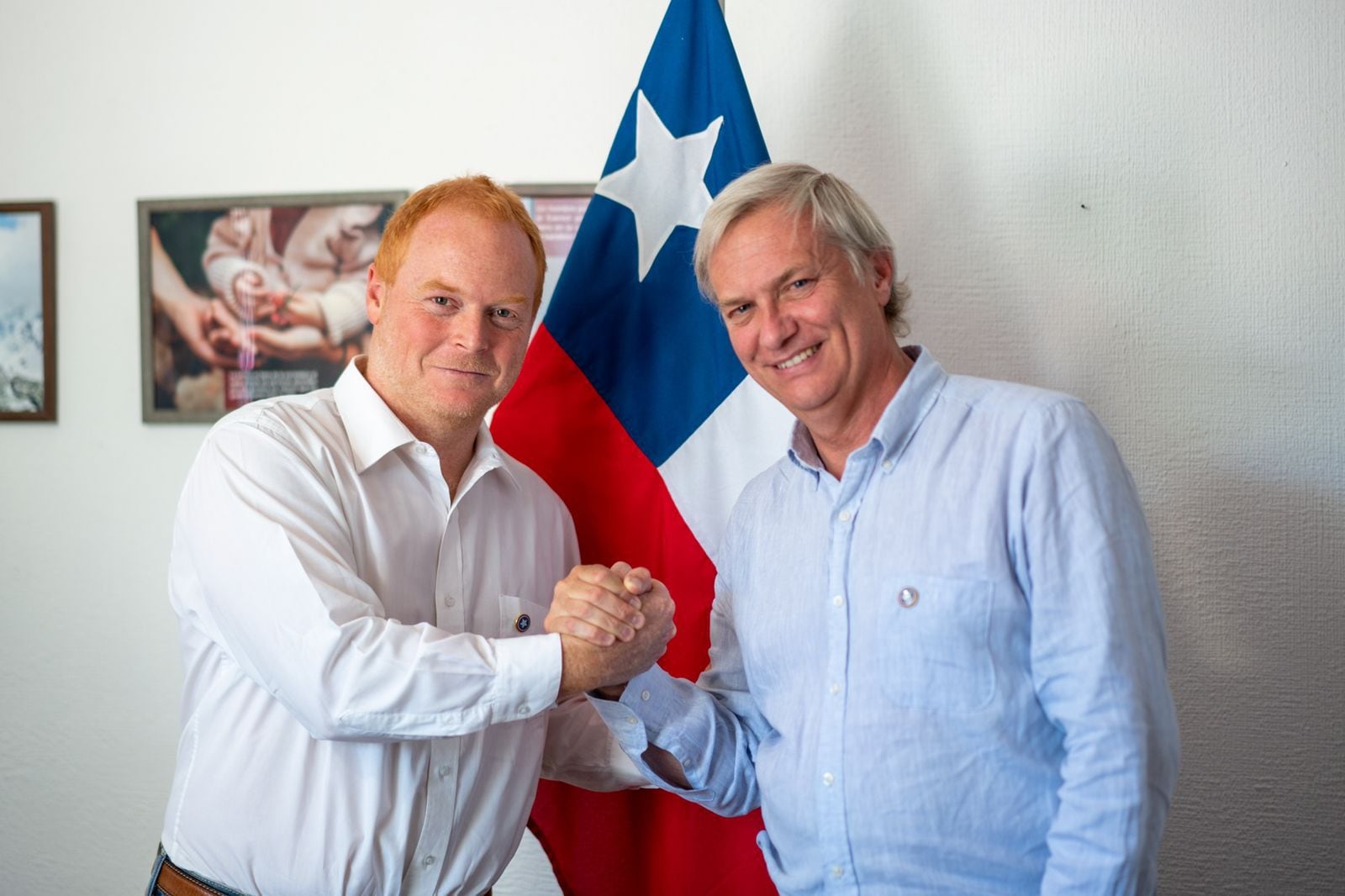 Rojo Edwards y José Antonio Kast