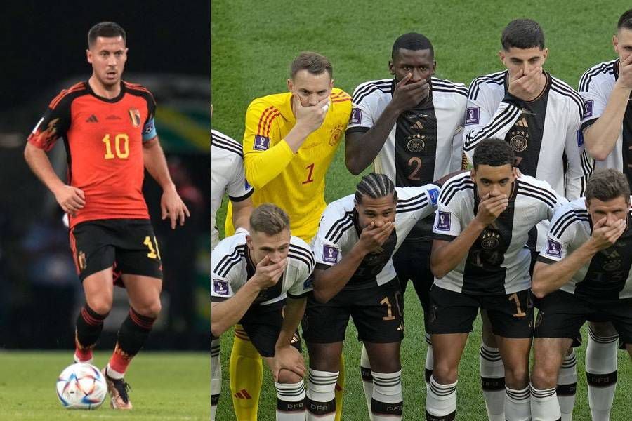 Eden Hazard manifestó estar en contra de la protesta realizada por Alemania antes del duelo de los germanos contra Japón.