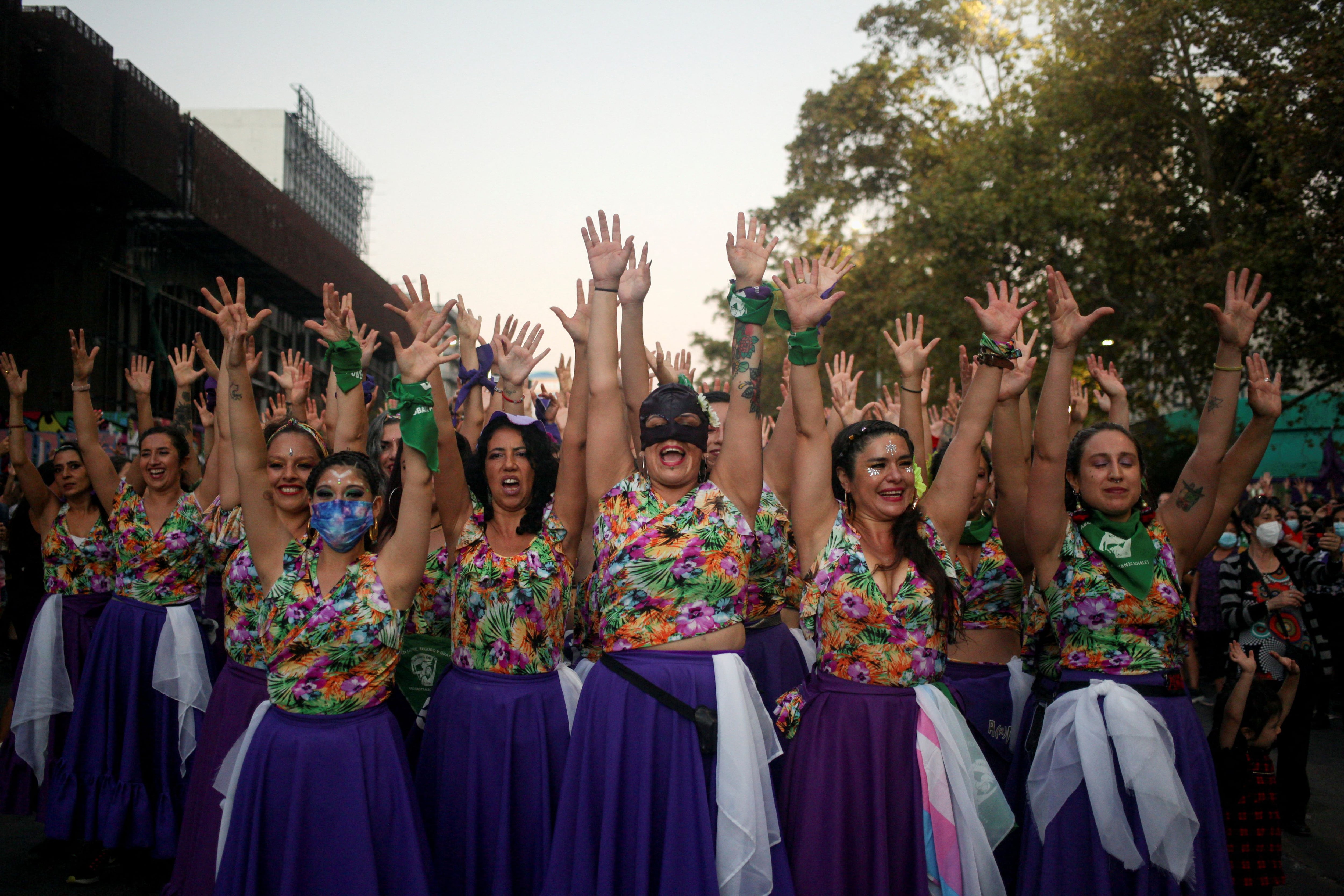 International Women's Day in Santiago