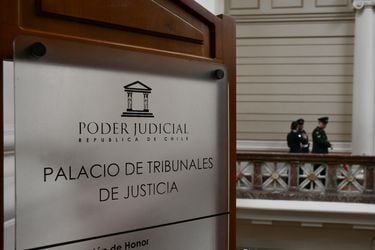 Jornada de votaciones en el Palacio de Tribunales para la elección de nuevo fiscal nacional el pasado 7 de noviembre: Foto: VICTOR HUENANTE / AGENCIA UNO.