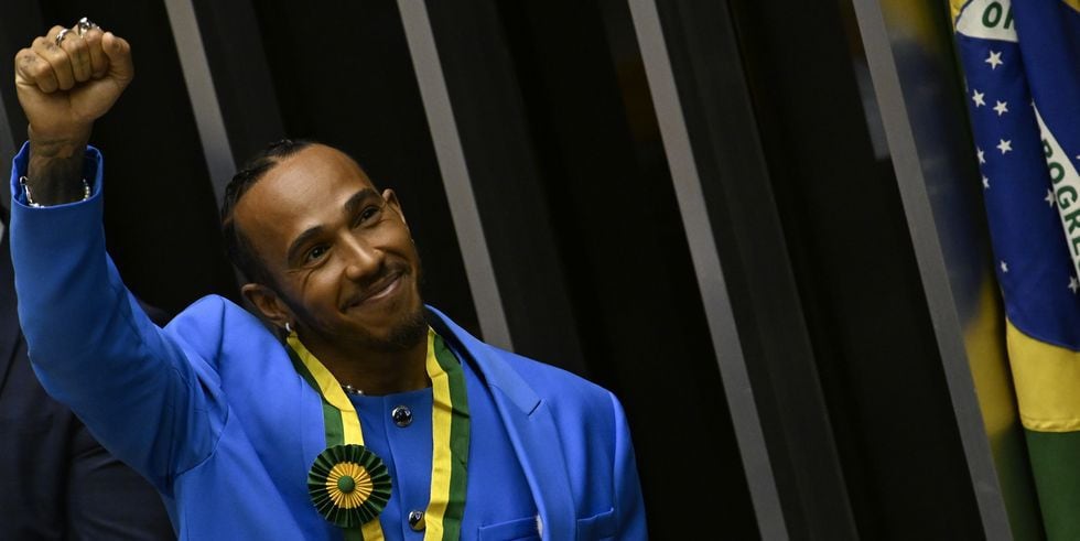 Lewis Hamilton es nombrado ciudadano honorario de Brasil