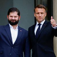 Inversión francesa en Chile, conflictos mundiales y Juegos Olímpicos: los detalles del encuentro de Boric y Macron en París 