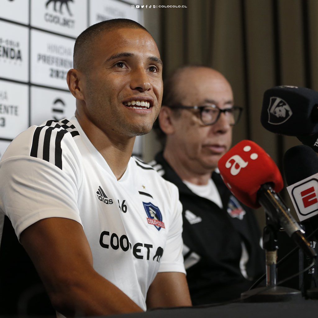 Leandro Benegas presentación Colo Colo.