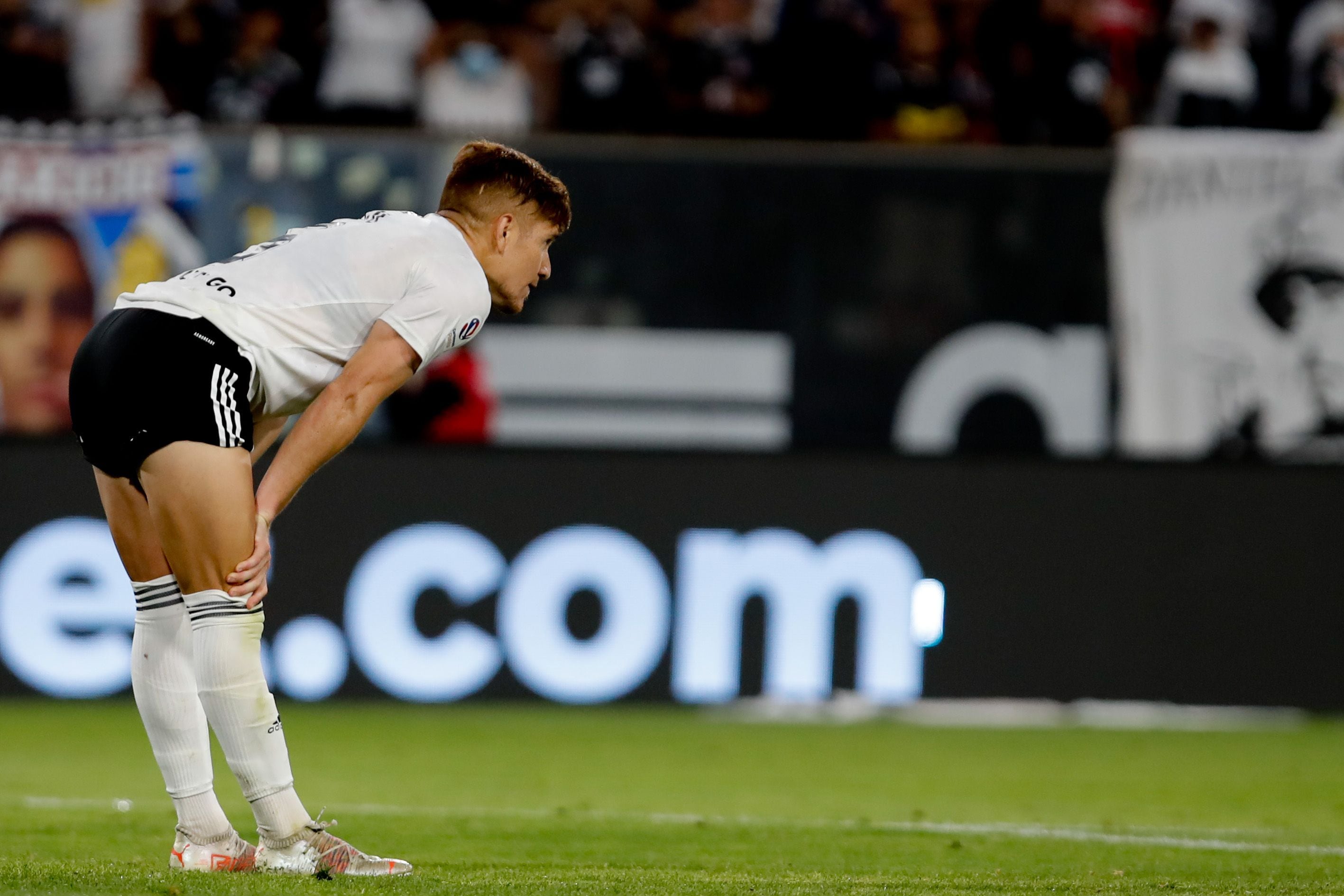 Leonardo Gil, en el partido ante Melipilla