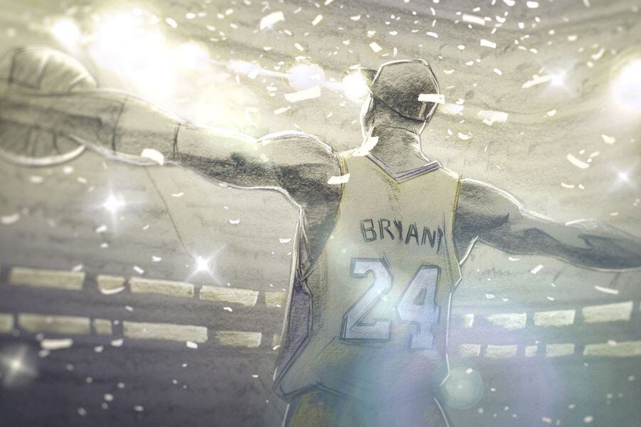 Kobe Bryant y su carta de amor al básquetbol: un corto animado que ganó un  Oscar - La Tercera