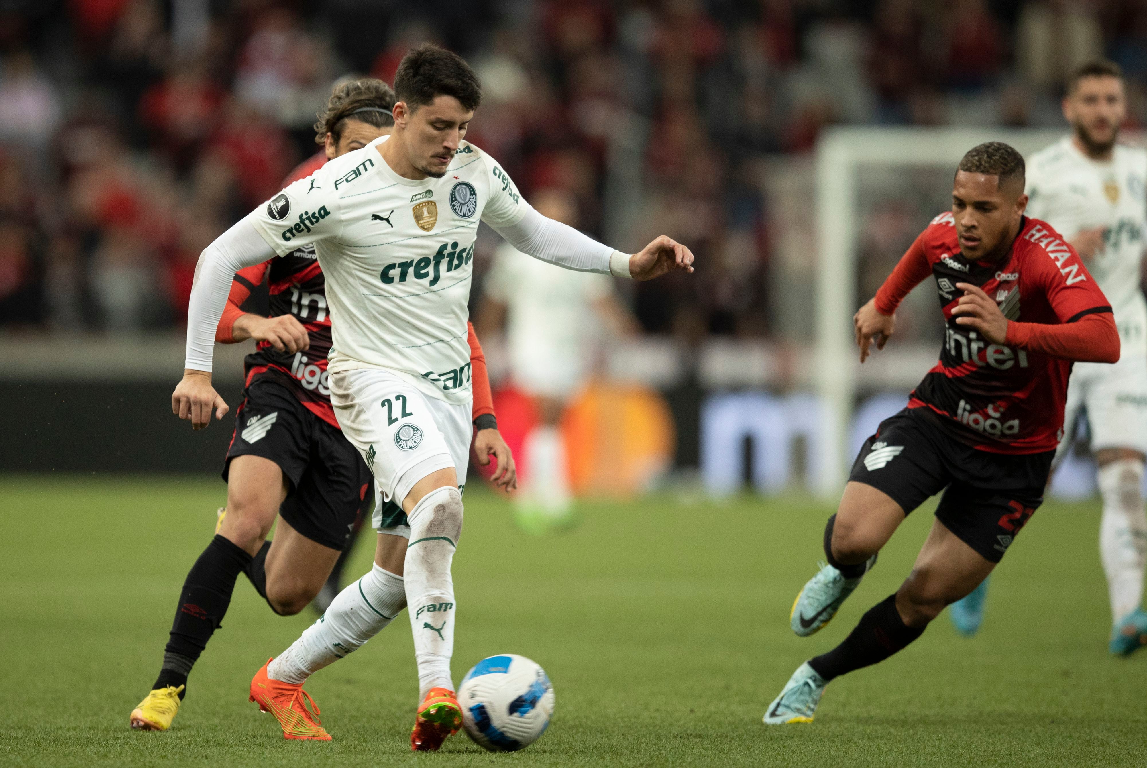 Athletico Paranaense, en la semifinal ante el Palmeiras