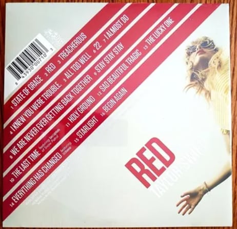 Red, Taylor Swift