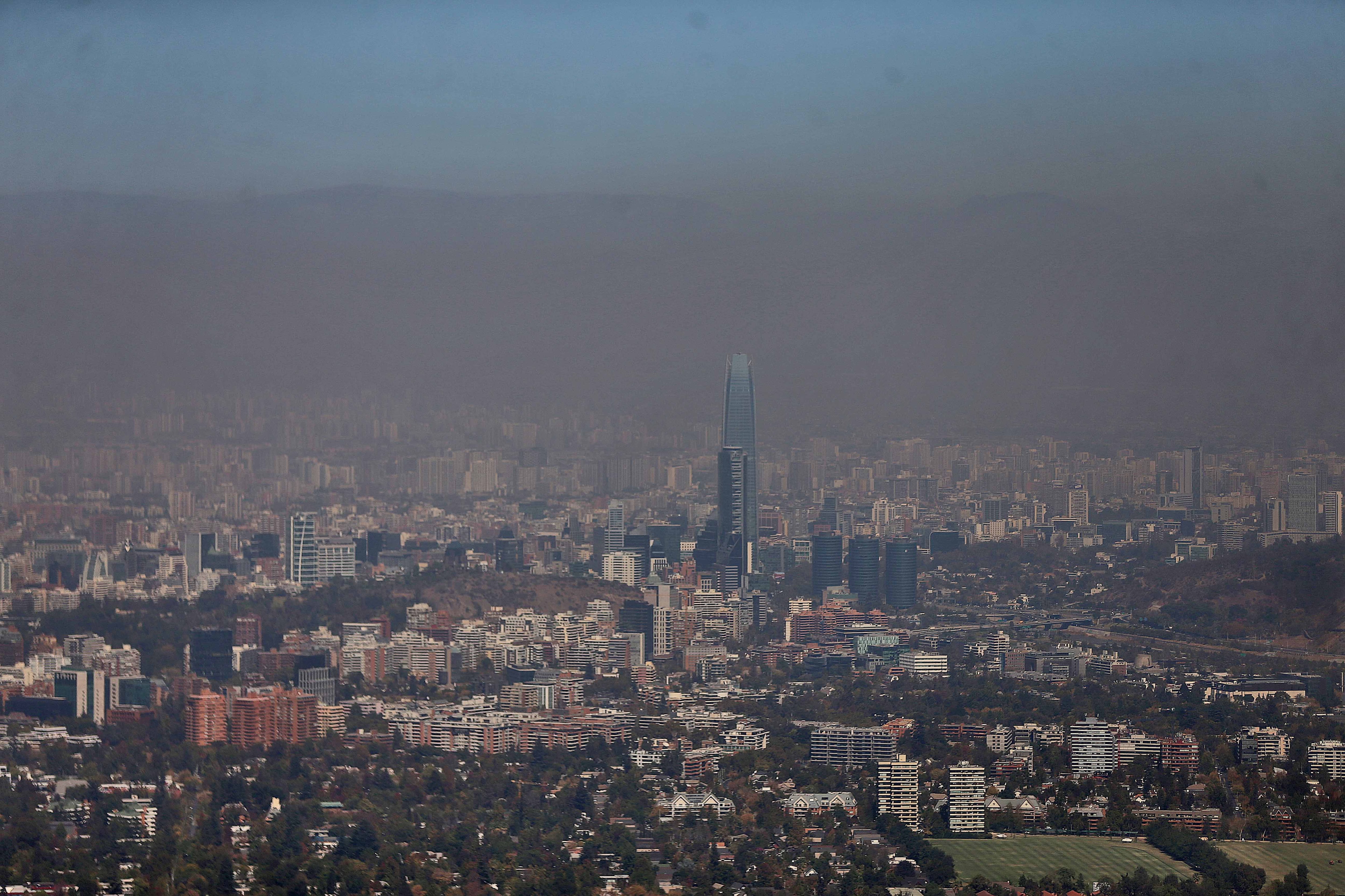 Contaminacion Santiago