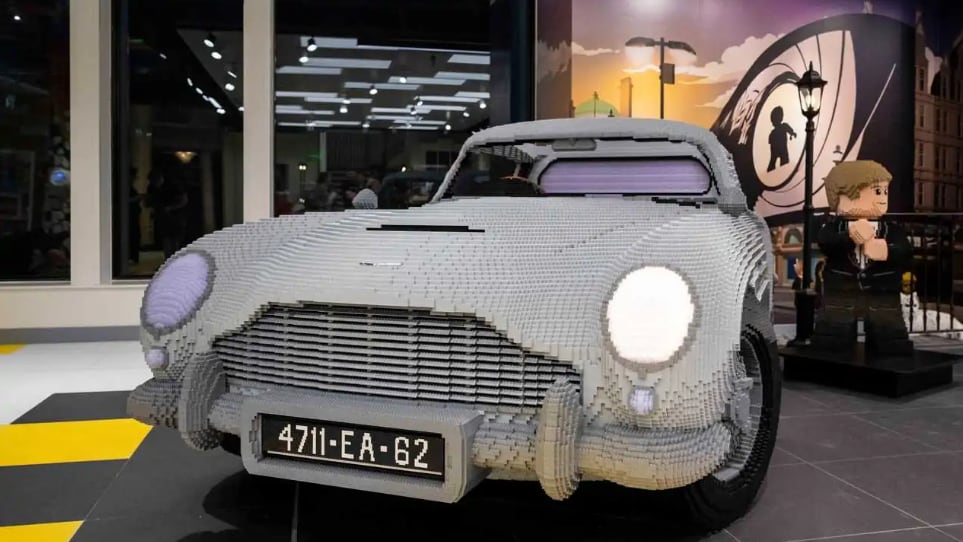 Aston Martin DB5 de Lego necesitó 347 mil piezas