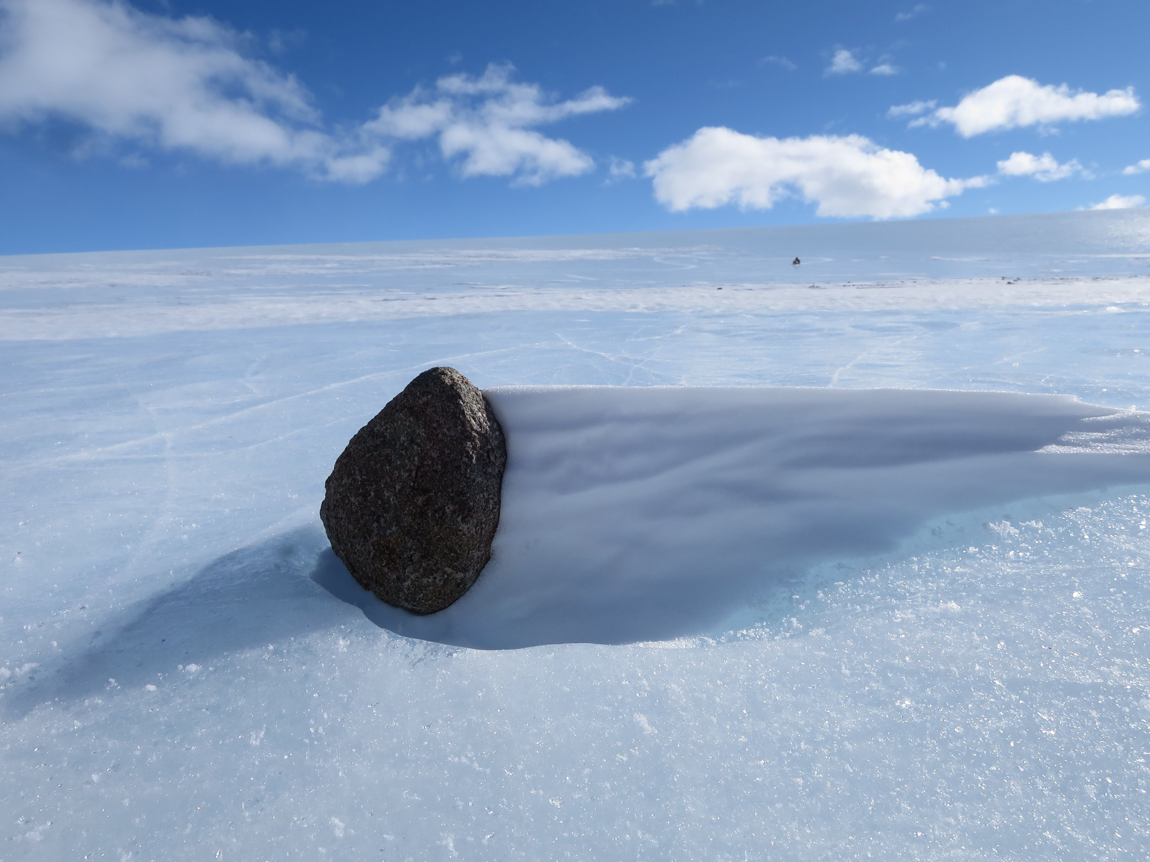 Meteorito en la Antártica