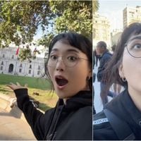 Influencer asiática queda impactada al llegar a Chile: “Pensé que era Corea o Estados Unidos”