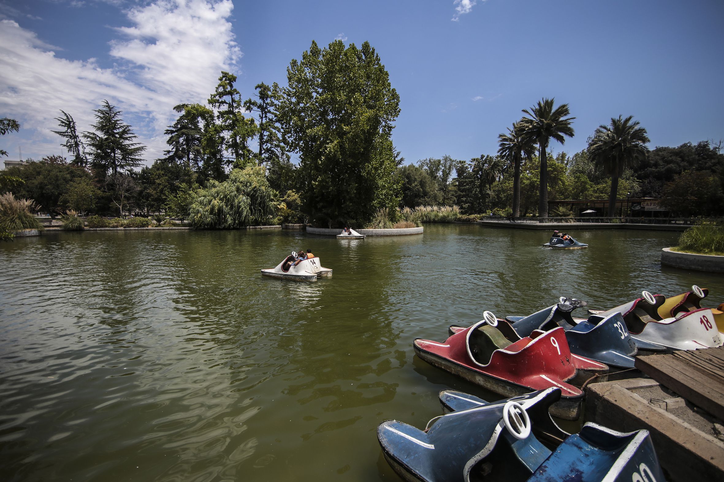 Botes en Quinta Normal