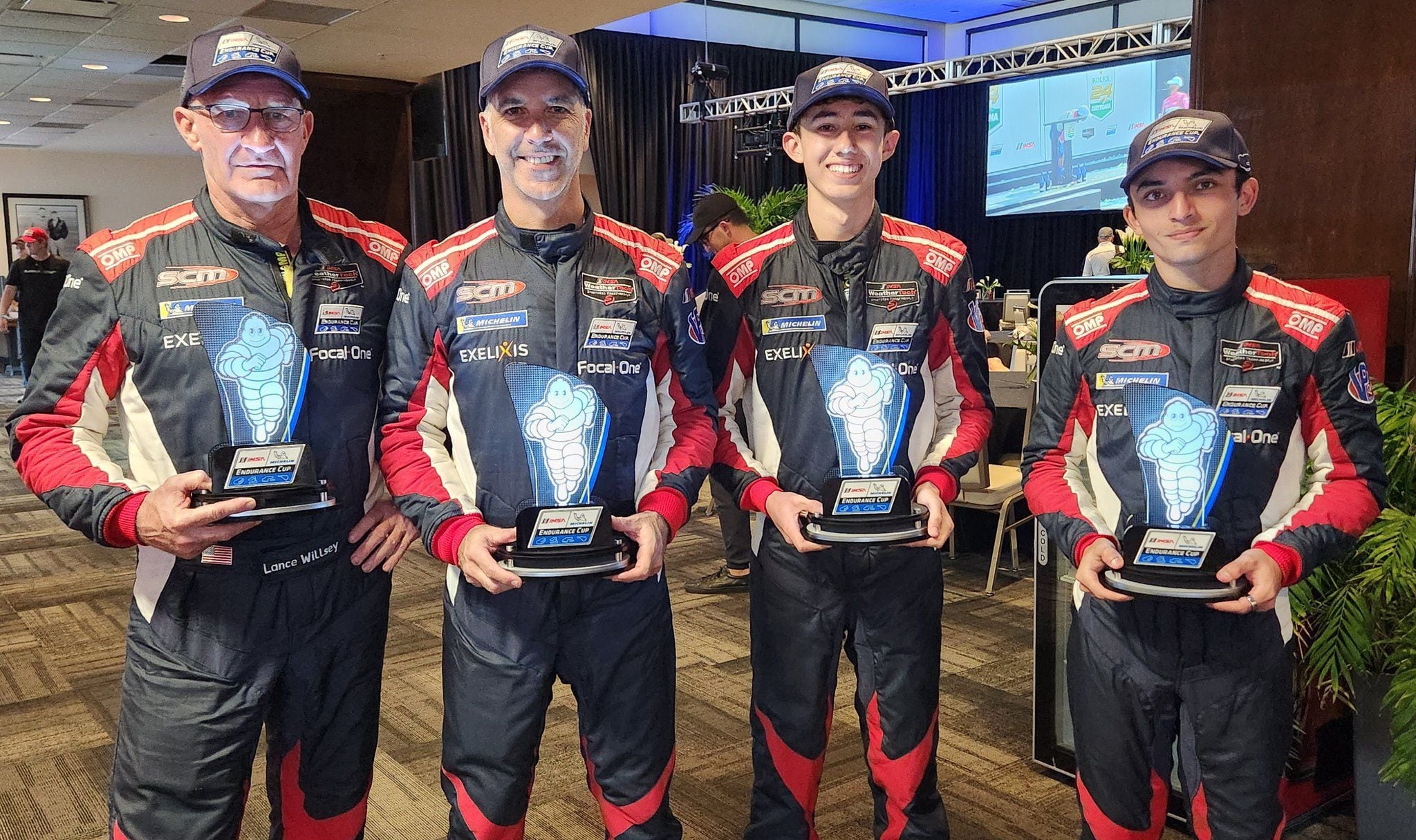 Nico Pino logra el segundo lugar en Daytona.