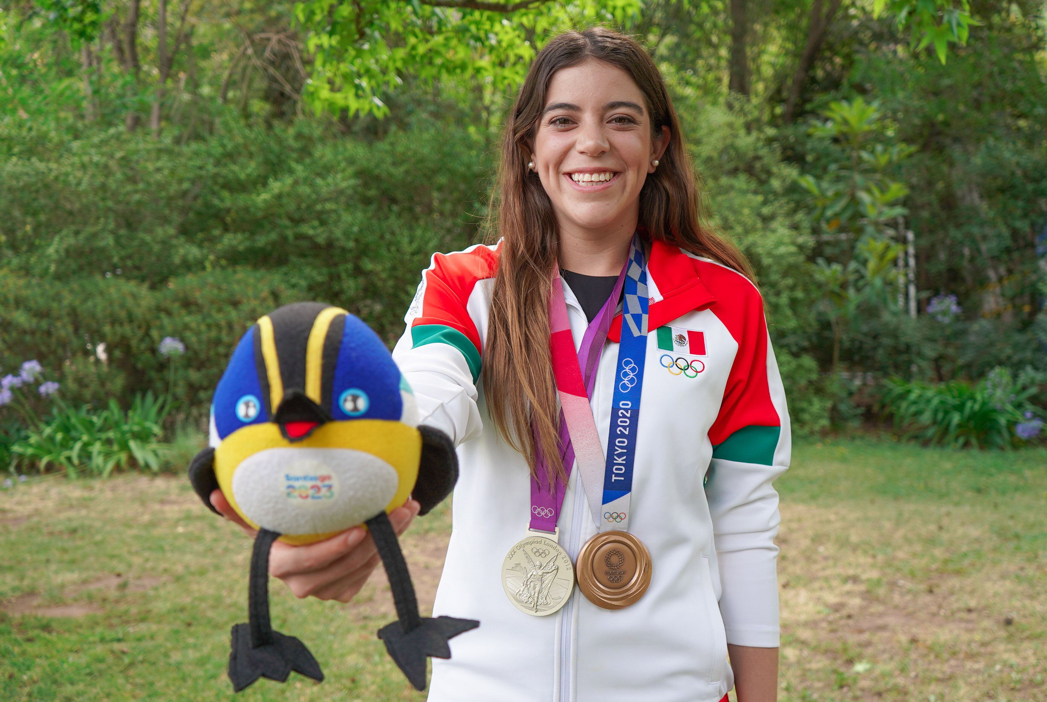 Alejandra Orozco, doble medallista olímpica que estará en Santiago 2023: “Traer estos eventos vale la pena, es un gran proyecto”